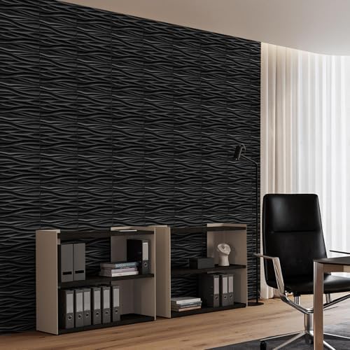 Heikki 30 Pack 3D Wall Panel for Interior Wall Décor, PVC Flower Textured Wall - Image 6