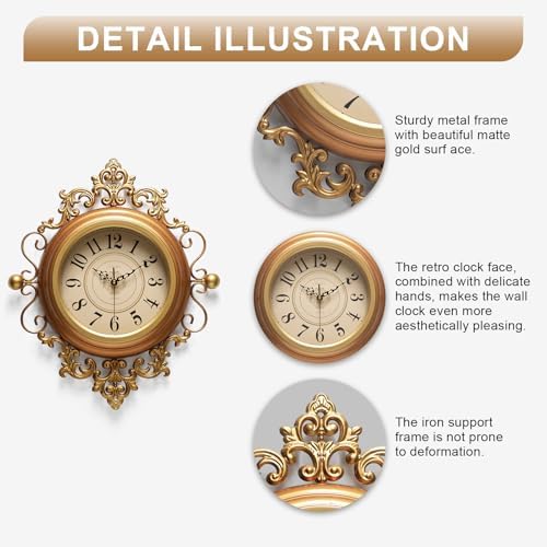 Vintage Wall Clocks Living Room - Image 3