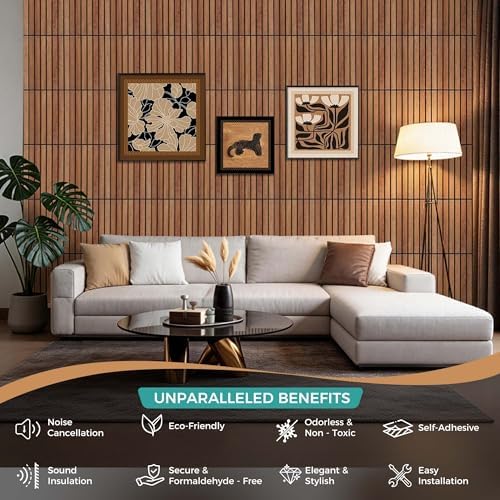 TO-TH Acoustic Panels Self-Adhesive Sound Proof Wall Panel 12 Pack - Image 5