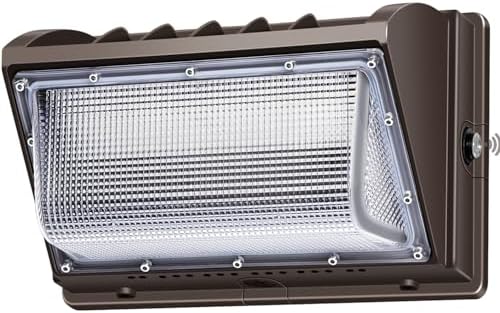 ledmo 150W LED Wall Pack with Photocell Dusk to Dawn Outdoor Lighting by LEDMO