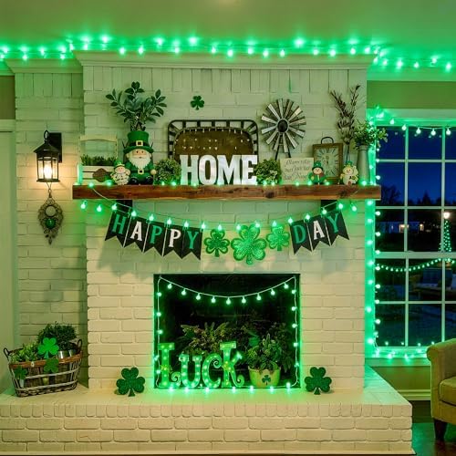 JMEXSUSS Connectable 100 LED Globe String Lights Indoor, 33ft 8 Modes Christmas - Image 2