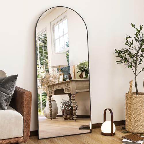 HARRITPURE 56"x21" Arched Full Length Mirror Floor Mirrors by HARRITPUREHome