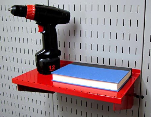 Wall Control Shelf 9in Deep Pegboard Shelf Assembly Pegboard and Slotted Tool - Image 4