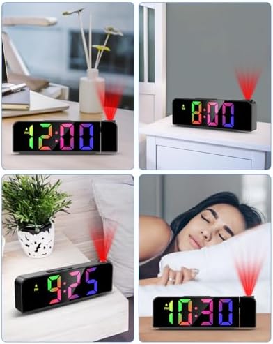 AMIR Bedroom Ceiling Projection Alarm Clock - Image 6