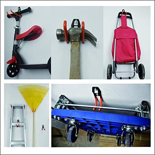 PHUNAYA Garage Storage Utility Hooks, Wall Mount&Heavy Duty Garage Hanger & - Image 6
