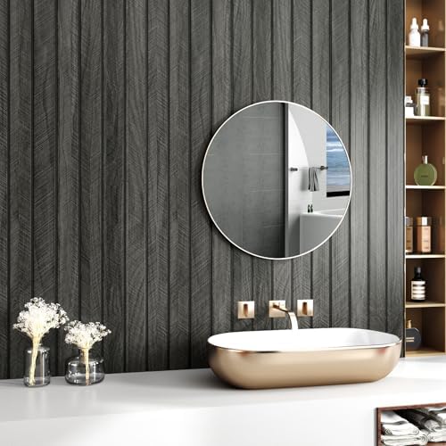Wallercity 3D Wood Black/Grey Wall Panels Wood Slat Acoustic Panel - Image 7