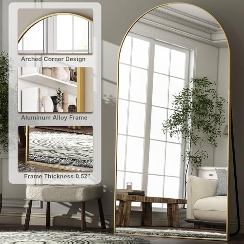 HARRITPURE 76"x46"Full Length Mirror - Image 3