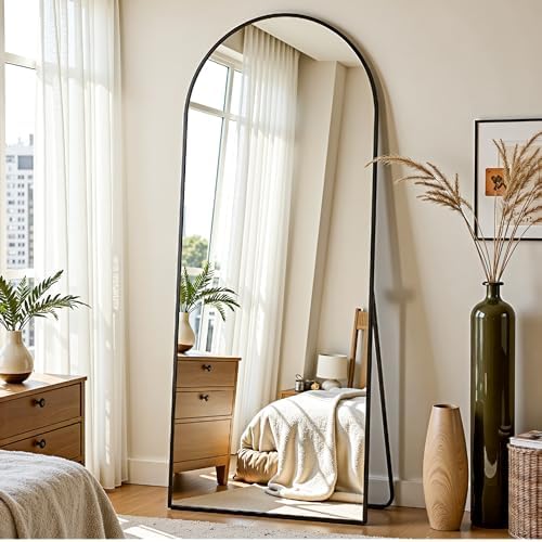 69"x28" Arched Full Length Mirror, Full Body Mirror - Image 3