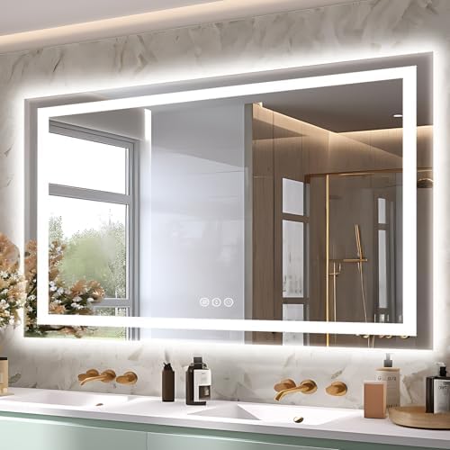 EchosLife 55"x36" LED Bathroom Mirrors by EchosLife