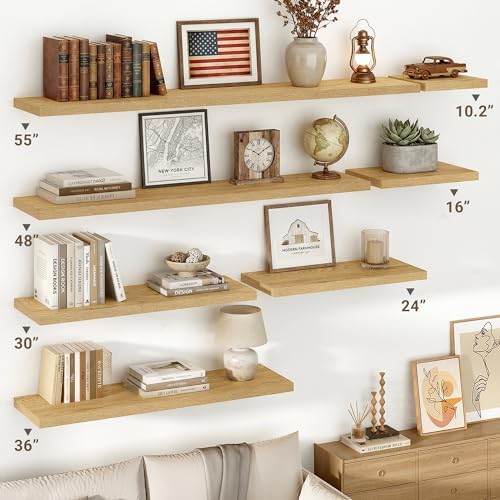 Vivelove 10 Inch Deep Floating Shelves - Image 2