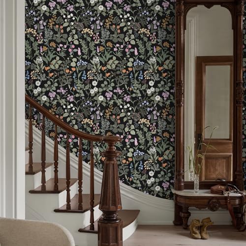 Dimoon 17.3" X 236" Peel and Stick Wallpaper Floral Contact Paper Wall Art - Image 7