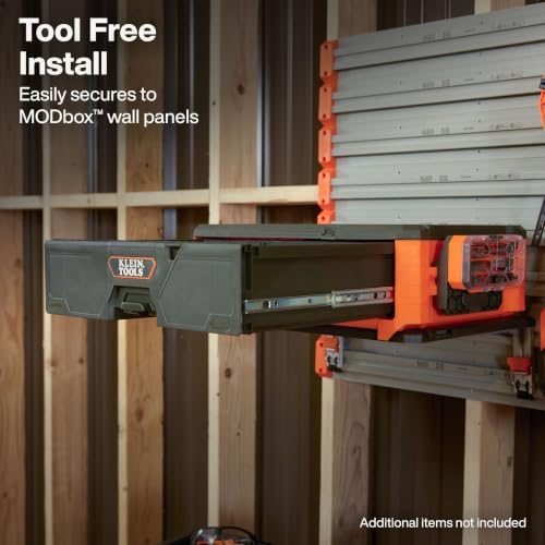 KLEIN TOOLS 54856MB MODbox Wall Interlocking Shelf, Modular Tool Storage - Image 6