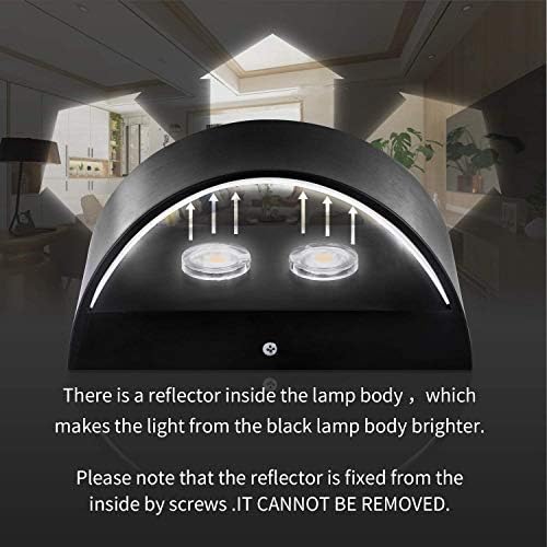 Lightess LED Wall Sconce Light Indoor - Image 4