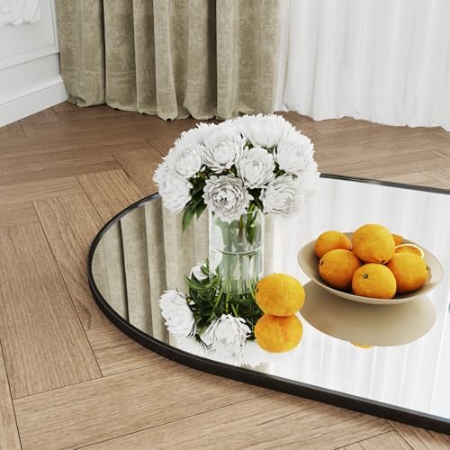 AUYHM 34"x76" Large Mirror Full Length, Nano Glass Oversized Floor Mirror - Image 4