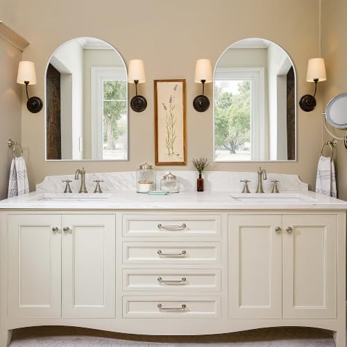 Arched Bathroom Vanity Mirror for Over Sink - Image 5