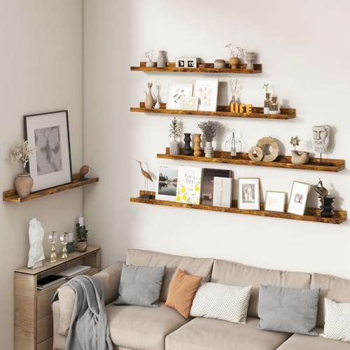 Picture Ledge Shelf, Long Floating Shelves - Image 6