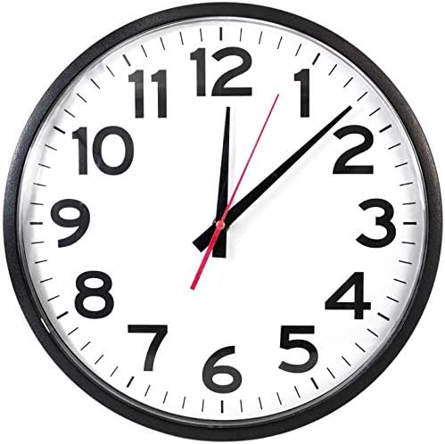 Ultimate Wall Clock 10" Quartz Wall Clock, Easy-to-Read Display by TheUltimateWallClock