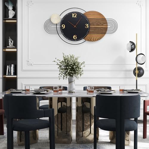39X20 inch Extra Large Modern Wall Clock - Image 5
