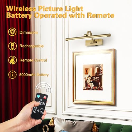 DESOOP Battery Operated Picture Light - Image 6