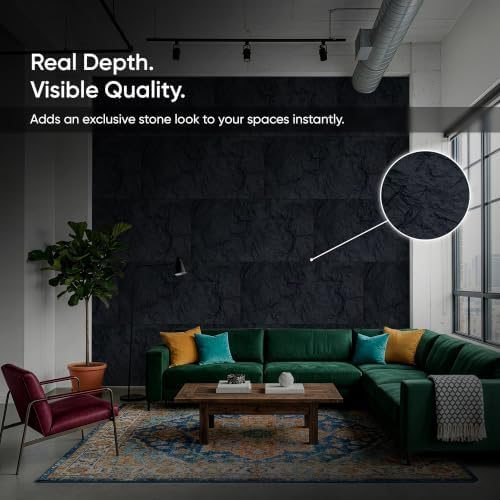 IZODEKOR PU Wall Panels Stone Look 24x48 in | 1.97 in Thick | 3D Wall Panels - Image 3