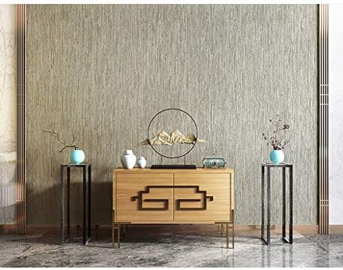 Blooming Wall: Faux Grasscloth Pattern Wallpaper Roll - Image 2