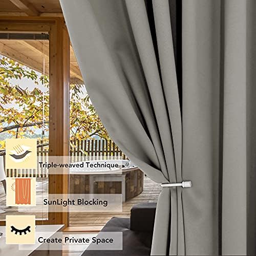 BONZER Room Divider Curtain Total Privacy Wall Screen Partitions - Image 2
