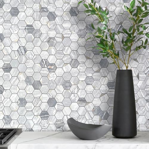 DICOFUN Hexagon Tile Peel and Stick Backsplash - Image 4