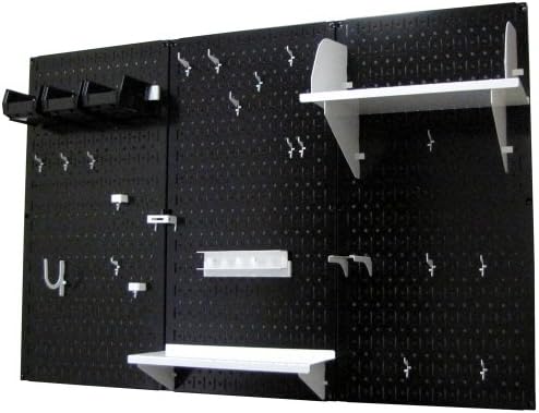 Wall Control Pegboard Organizer 4 ft. Metal Pegboard Standard Tool Storage Kit - Image 2