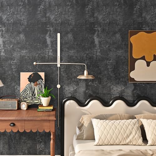 Livelynine Removable Concrete Peel and Stick Wallpaper - Image 4