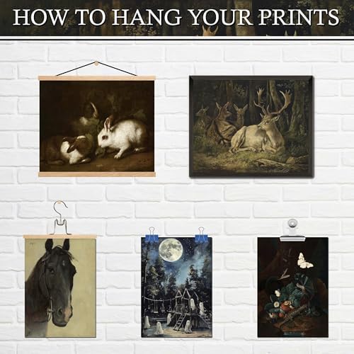 LANCHI95 15 Pcs Unframed Dark Academia Art - Image 6