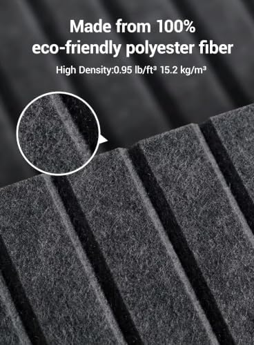 Waister Soundproof Wall Panels, 0.47 Inch Thicker High Density - Image 3