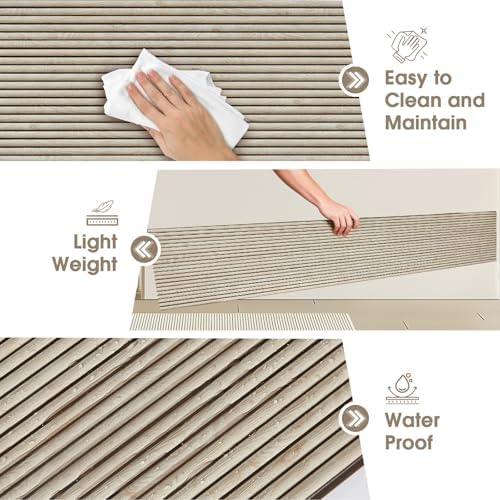 PS Wood Look Slat Wall Panels for Interior Wall Decor - Image 5