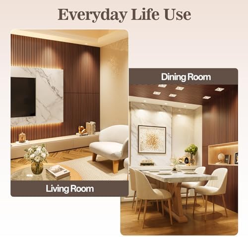 2 Pack Acoustic Wood Panels for Wall 47.24" x 23.81" Soundproof - Image 3