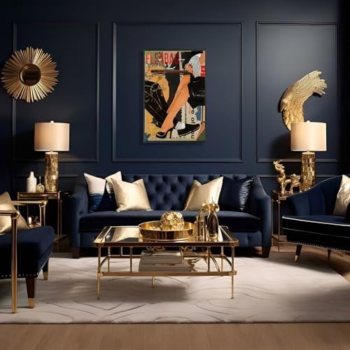 Retro I Love You It Will Pass Canvas Wall Art White Cheers Cocktail Wall Decor - Image 3