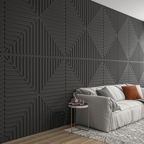 Art3d 12-Pack 2 x 2 ft 3D Textured Drop Ceiling Tiles, 24 x 24 in - Image 6