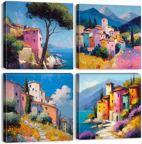 Matisse Wall Art for Living Room Country Coastal Landscape Canvas Paintings by BLBORLINART