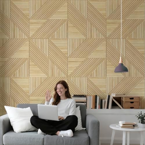 Acoustic Wall Panels, Decorative Sound Absorbing Panels, 6 Pack - Image 2
