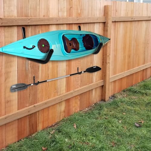 KURUI 15" Heavy Duty Garage Storage Hooks, 8 Pack Wall Mount Kayak Rack - Image 2