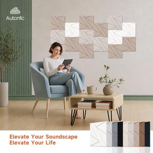 Acoustic Panels, 24 Pack Sound Proof Wall Panels, 11.8”x11.8” - Image 3