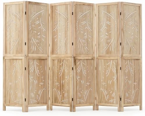 GIANTEX 6 Panel Boho Room Divider by Giantex