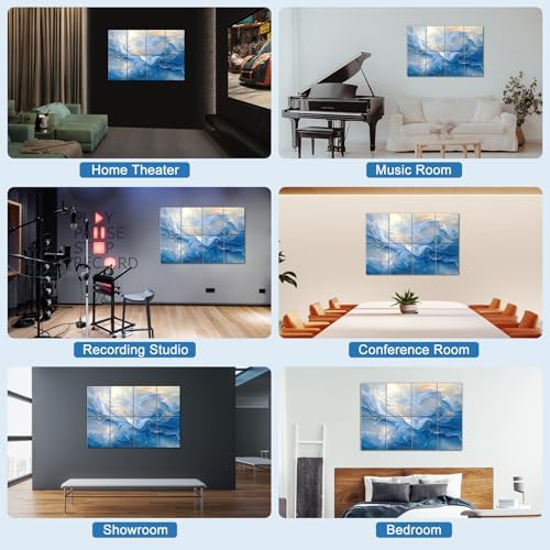 Decorative Acoustic Panels 8 Pack - Image 4