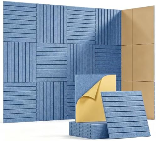 Waister Soundproof Wall Panels, 0.47 Inch Thick -Sky Blue by Waister