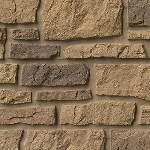 Tando Creek Ledgestone Composite Stone Exterior Siding Panels 1/2 Square by Unknown
