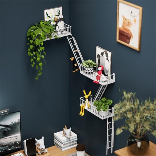 Fire Escape Shelf- New York Industrial Metal Shelf - Image 2