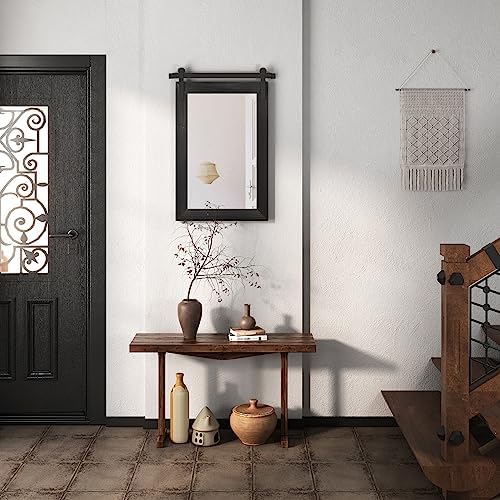 COGOOD Farmhouse Barn Door Mirror - Image 3