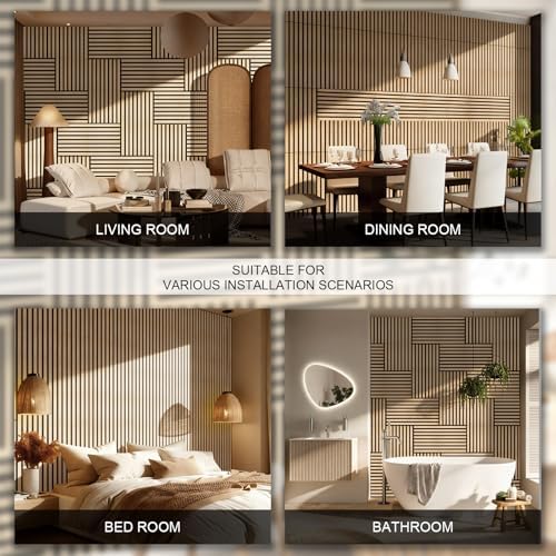8 Pcs Wood Peel and Stick Panels - Image 6