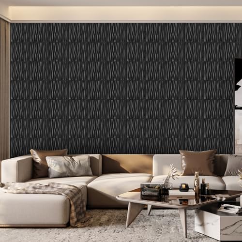 Heikki 30 Pack 3D Wall Panel for Interior Wall Décor, PVC Flower Textured Wall - Image 6