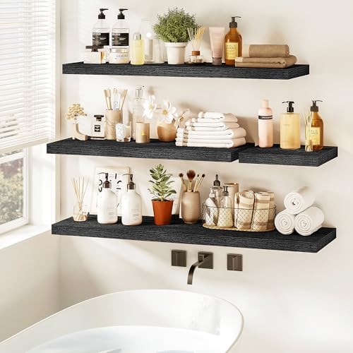 Vivelove Floating Shelves 9 inch Deep 48”Long Set of 2 - Image 2