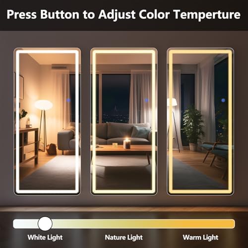 76" x 34" Rectangle Full Length Mirror - Image 4