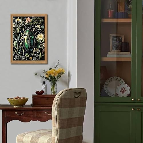 Framed Vintage 3D Textured Wall Art - Image 6